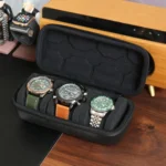Watch Box Organizer For Men or Women，Watch Travel Case Portable Storage Watch Display Holder for Wristwatches and Smart Watches