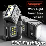 Magnetic Torch Light Work Light Rechargeable MINI COB Flashlight High Power Night Work Emergency Lamp Night Light Small Car Lamp