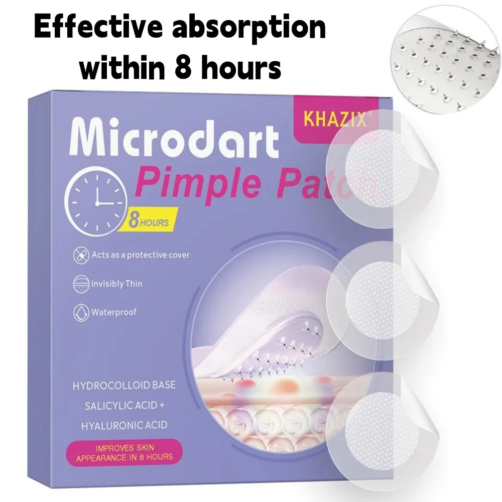 ali-3256810352560534 Hydrocolloid Pimple Patch Micro Needle Acne Patches Ultra-thin Invisible 8 Hours Effective Acne Cover Sticker Facial Care Tool - Image 1