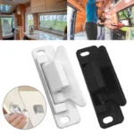 RV Cabinet Latches Hardware Modification Lock Furniture Drawer Retainer Catch For Home Camper Bathroom Kitchen Office Durable