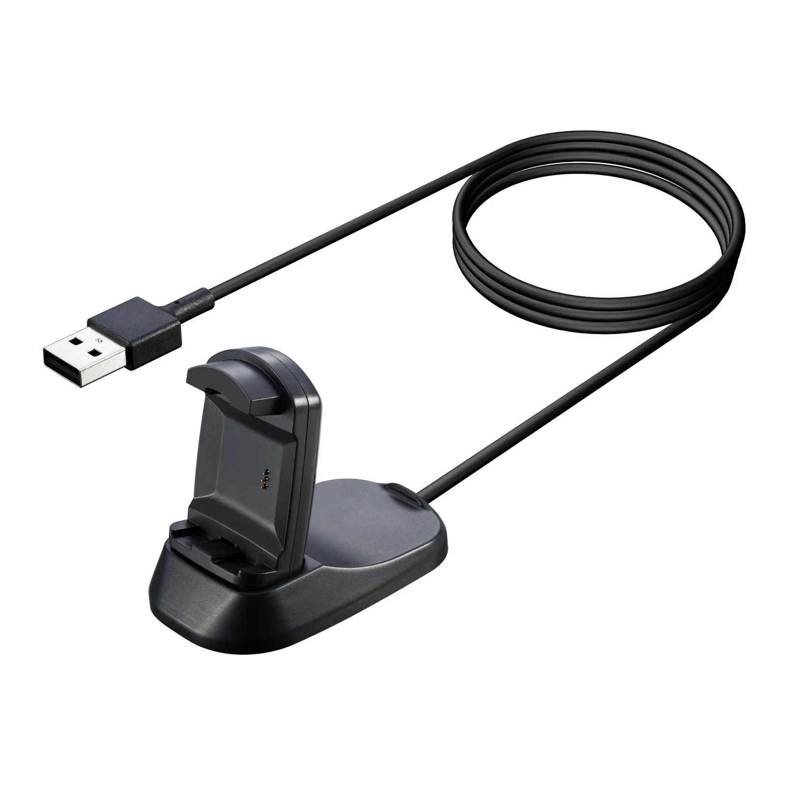 ali-3256811756845844 Replacement USB Charging Dock Cradle for Fitbit Ionic Smart Watch - Magnetic Charger Cable Stand - Image 1