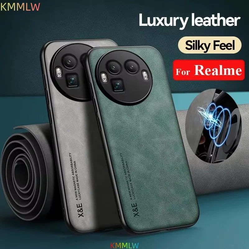 ali-3256811937496816 Shockproof Case for Realme GT8 Pro Protective Cover Magnetic Car Holder Phone Coque Fundas For Realme C85 Pro GT8 C85 - Image 1