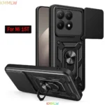 Shockproof Armor Case For Xiaomi Mi 15T 5G Car Holder Phone Cover for Mi 15T Camera Lens Protection Fundas For Xiaomi Mi 15T 5G
