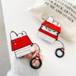 Popular Roof Snoopys AirPods Pro Silicone Case Anti-drop and Soft Suitable for 2nd/3rd Generation Bluetooth Wireless Earphones