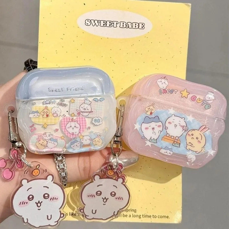 ali-3256812354806261 Chiikawaed Cute Protective Case Compatible with AirPods Pro 2, AirPods 4 & AirPods 5 Fashion Shockproof Headphone Cover - Image 1