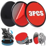 Universal Dashboard Adhesive Sticky Pad Set for Suction Cup Grip Car Mount Replacement Dash Camera Windshield Phone Holderstands