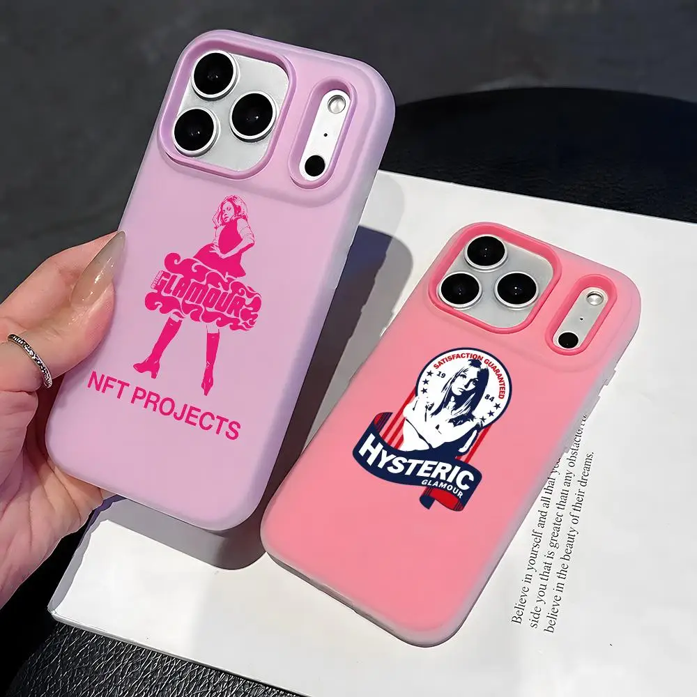 ali-3256812444527949 hysteric glamour official Phone Case 2-in-1 Detachable Clear with Card Holder for iPhone 12-17 Soft Multi-Color - Image 1