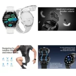 OEM Amoled 1.43'' Smart Watch With Earbuds Wireless BT 2 In 1 Fitness Tracker Heart Rate Sleep X20 Watch Custom Logo