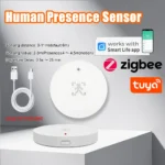 Tuya Zigbee 3.0 24GHz MmWave Human Presence Detector Luminance Static Motion Sensor Smart Life Home Security Automation Alarm