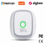 HEIMAN Zigbee Tuya Combustible Gas Sensor Natural GAS Leakage Lpg Leak Detector Fire Security Alarm System Safety Smart Home