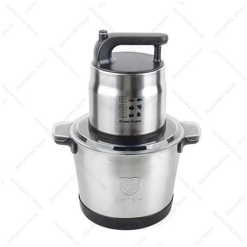 ali-3256812648314490 8L Metal Fufu Machine Household Kitchen Food Mixer Vegetable Stainless Steel Meat Grinder - Image 1