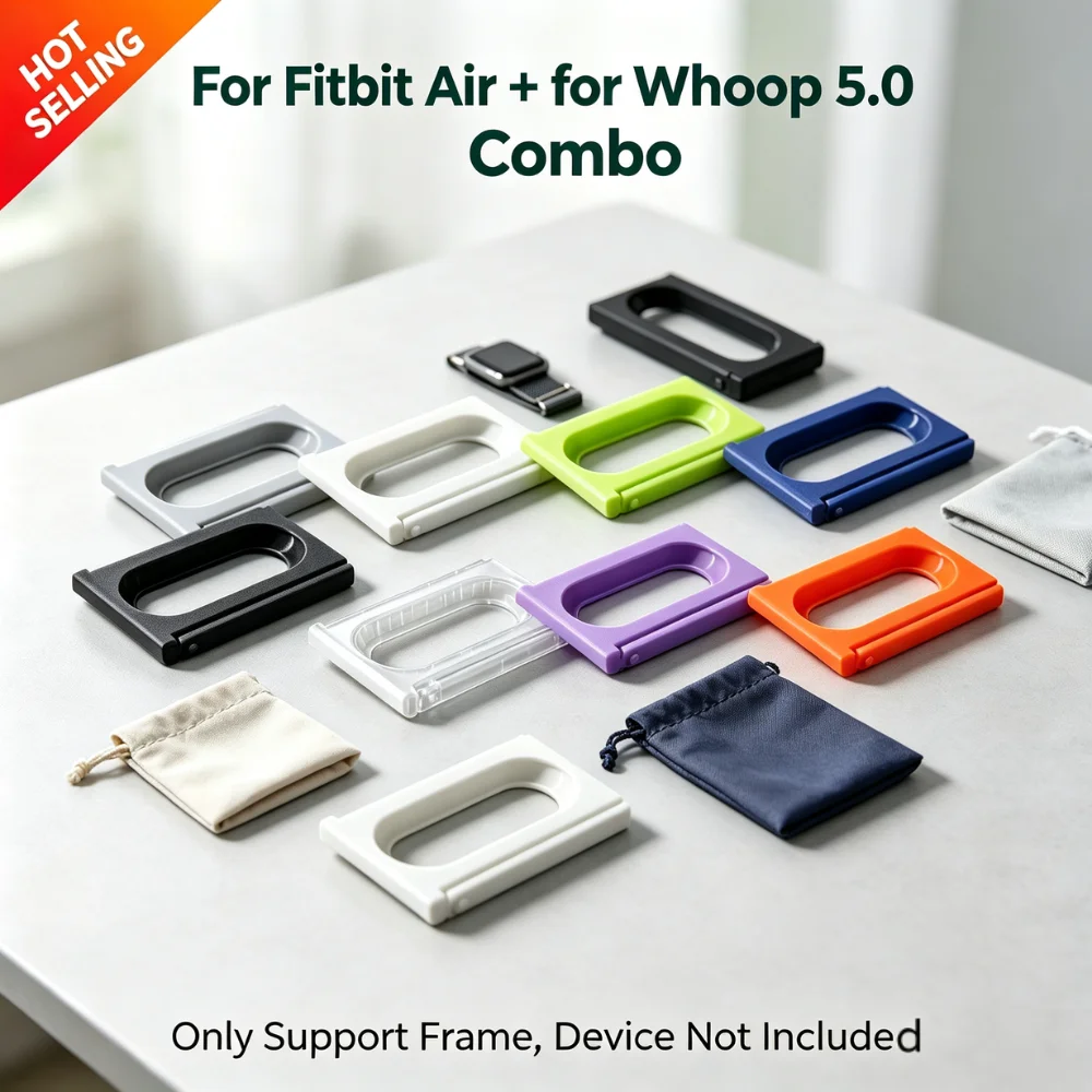 ali-3256812689898118 For Fitbit Air Whoop 5.0 Combo Support Frame Plastic Modification Bracket Replacement Holder Smart Watch Accessory - Image 1