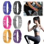 Silent Vibration Alarm Watch Waterproof Smart Bracelet Rechargeable 45-Day Battery Life for Heavy Sleepers Men & Women