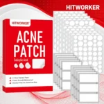 Hydrocolloid Acne Patches, 510 pieces, 4 sizes – High-quality invisible acne patches/concealer. Cleanses pores