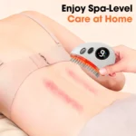 EMS Microcurrent Gua Sha Massager Scraper 9-Level Red Light Vibration Heating Body Scraping Tool Face Lift Device Rechargeable