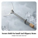 Tool Stainless Steel Food-Grabbing Tool Grabber Sturdy for Bartenders, Home Bar, Kitchen