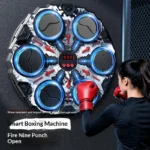 Smart Music Boxing Machine Wall Mounted Electronic Boxing Target Speed Adjustable Reaction Training Equipment For Home Indoor